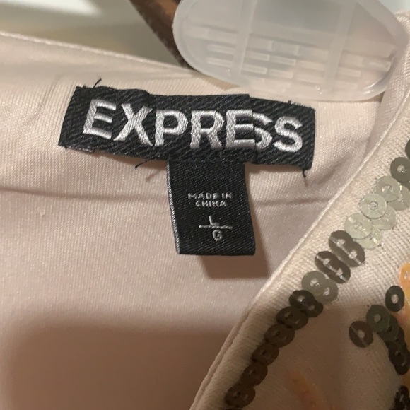 Express Mini skirt Aztec sequin design - Picture 3 of 3